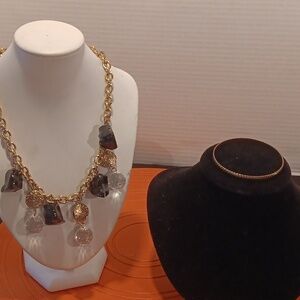 Necklace and bracelet